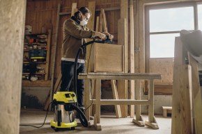 Профессиональный пылесос KARCHER WD 3 P S V-17/4/20, 1000 Вт, серый 1